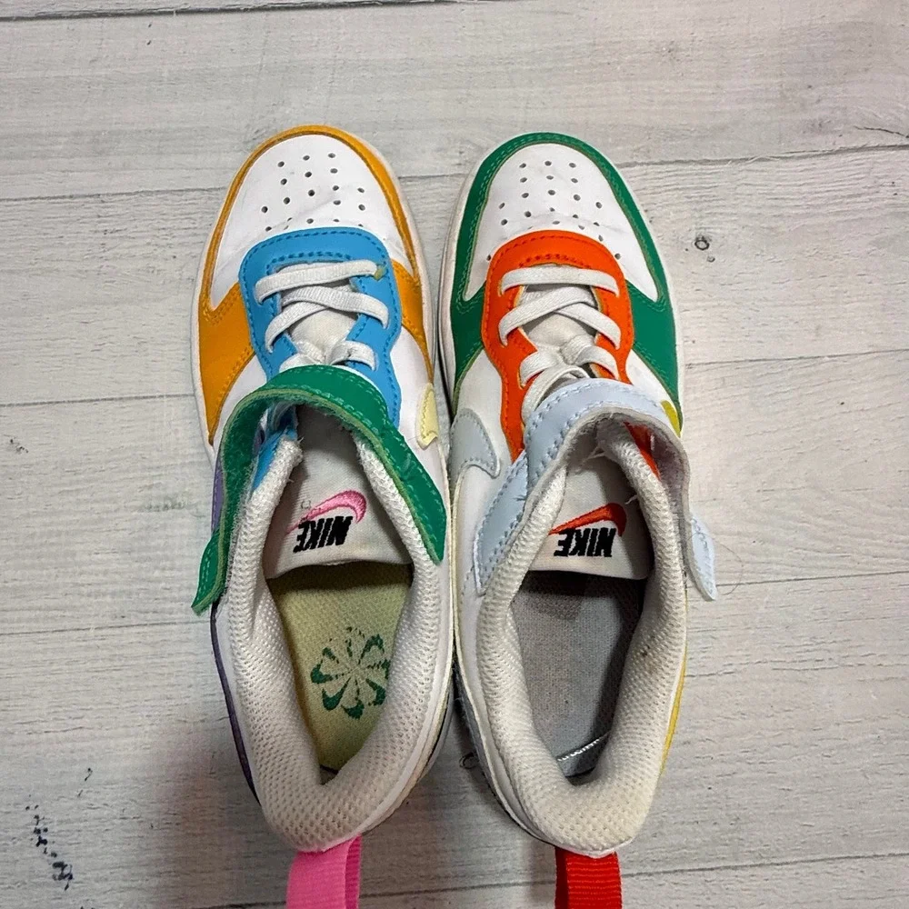 Nike Court Borough Low Recraft Little Kids' Shoes multicolor child size 13